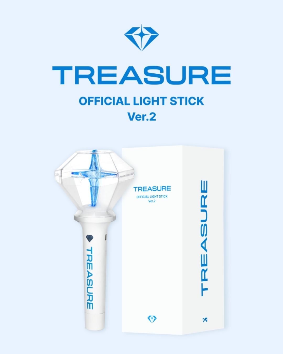 韓國現貨｜TREASURE 二代官方手燈 OFFICIAL LIGHT STICK Ver.2