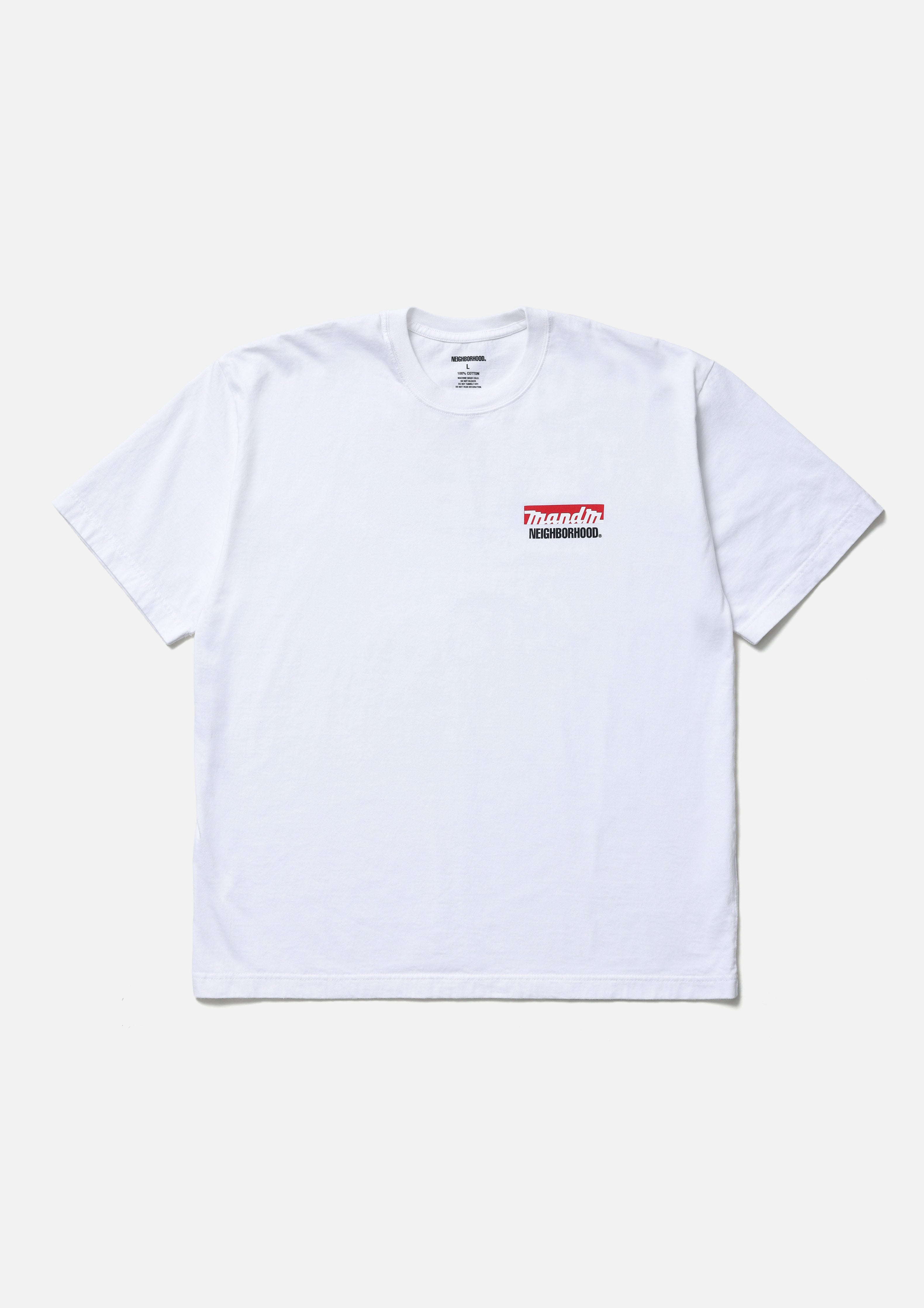 2026AW NEIGHBORHOOD NH X M&M . TEE SS-1 超熱門 聯名 日本知名 職人手工木作品牌 胸口 LOGO 短T 現貨 262PCMMN-ST01