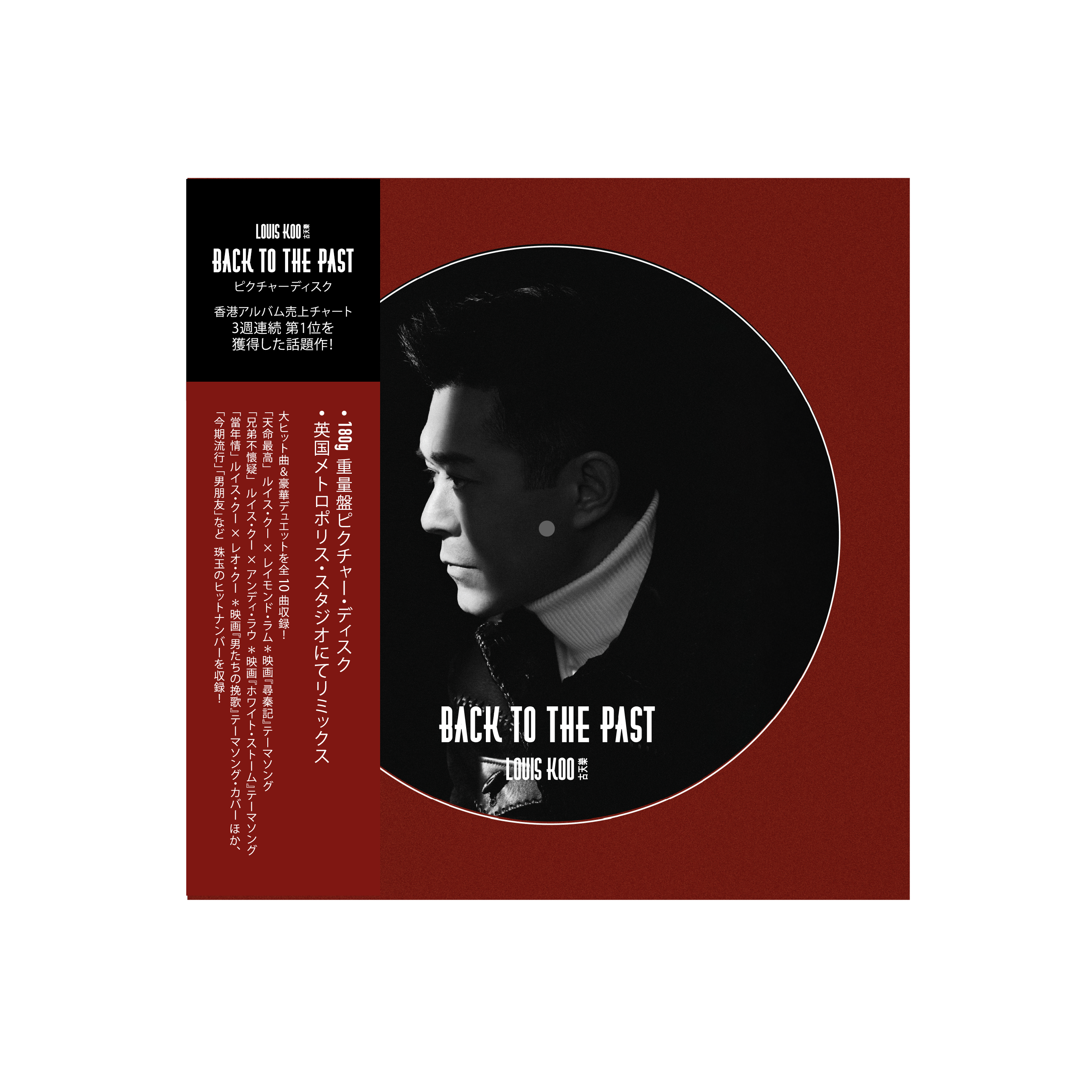 古天樂 Louis Koo - BACK TO THE PAST LP (Picture Disc)