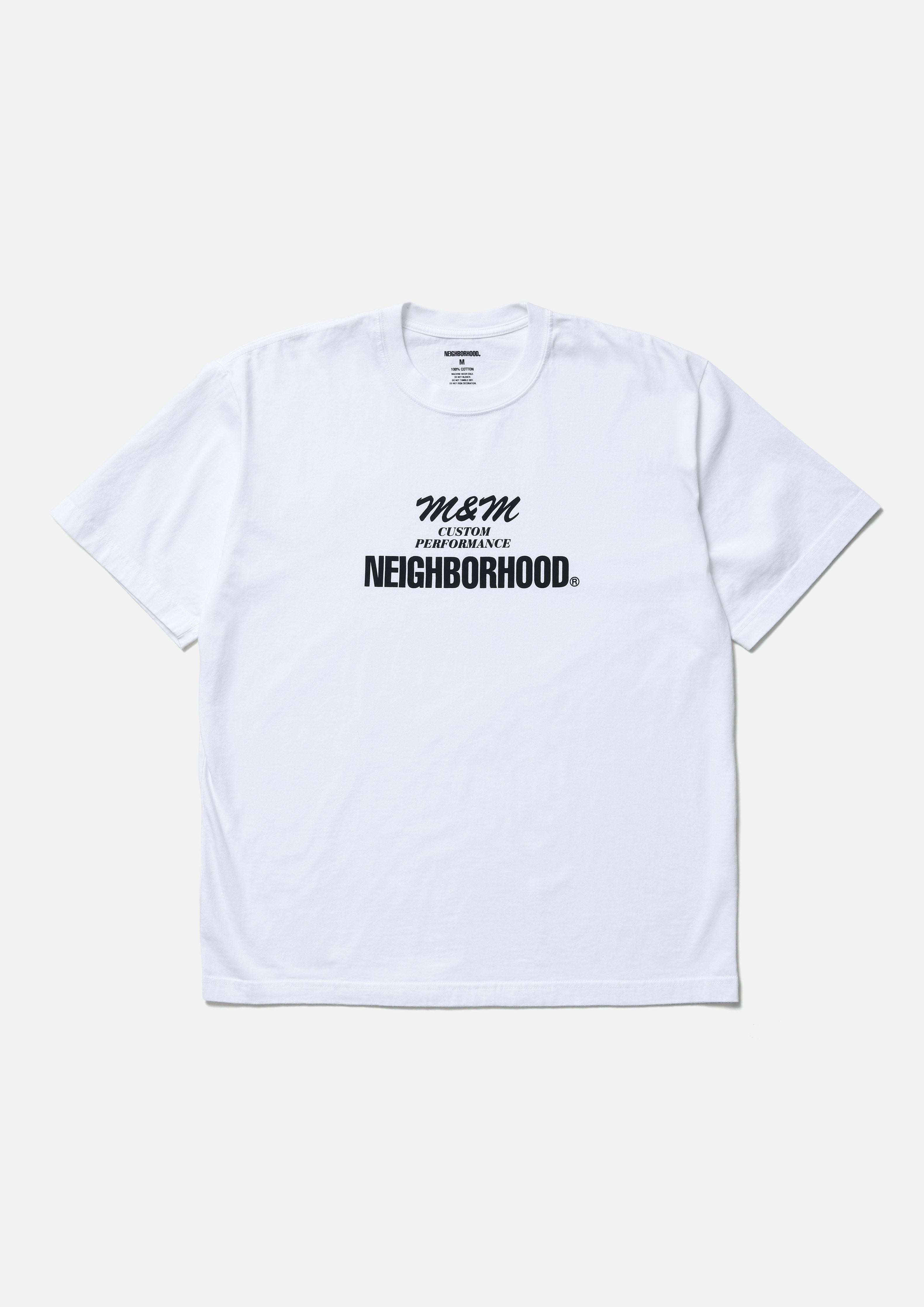 2026AW NEIGHBORHOOD NH X M&M . TEE SS-2 超熱門 聯名 日本知名 職人手工木作品牌 胸口 LOGO 短T 現貨 262PCMMN-ST02