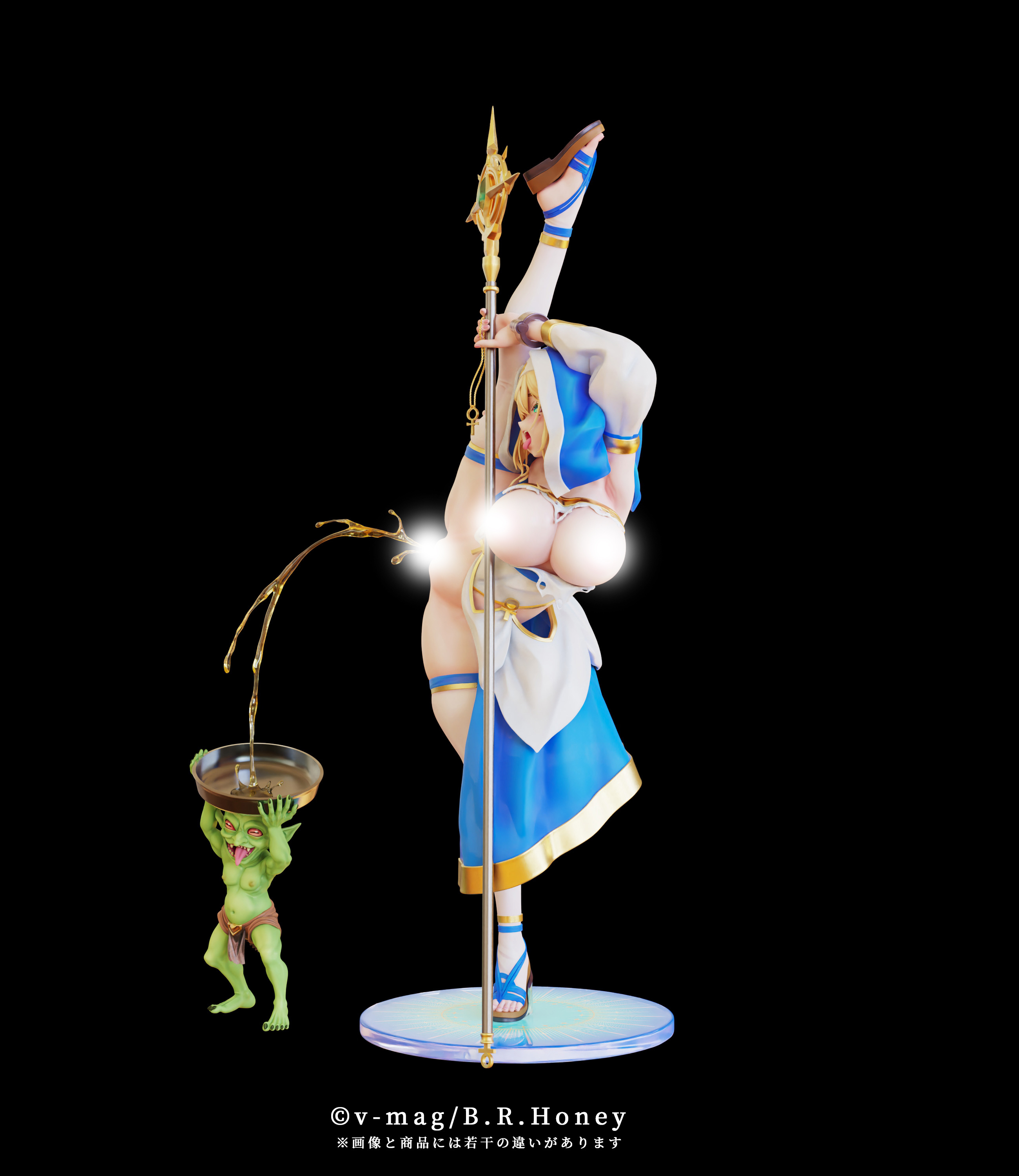 B.R.蜂蜜。聖女夏洛特 - 驅魔姿勢 1/6 比例人偶額外版
