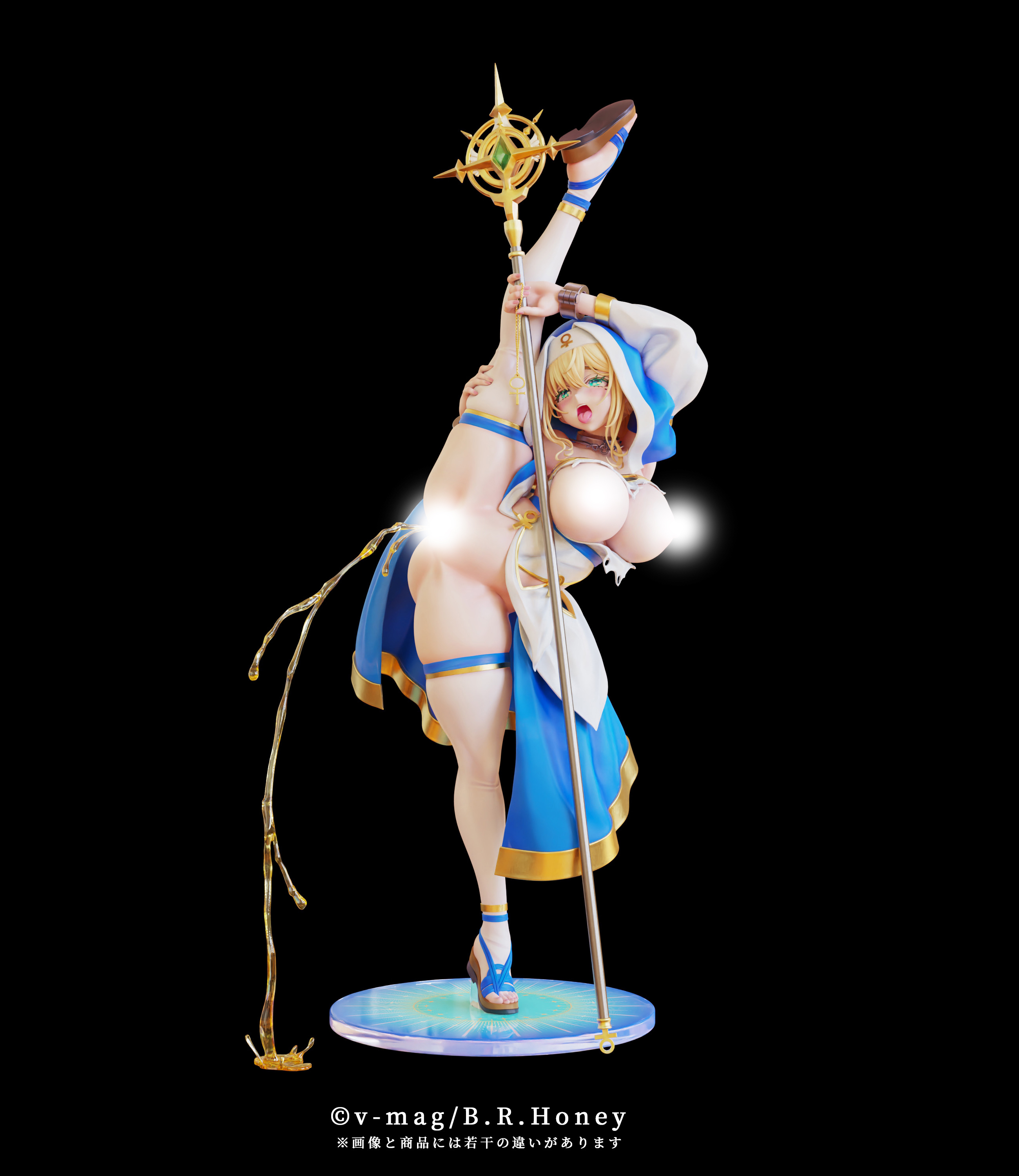 B.R.蜂蜜。聖女夏洛特 - 驅魔姿勢 1/6 比例人偶普通版