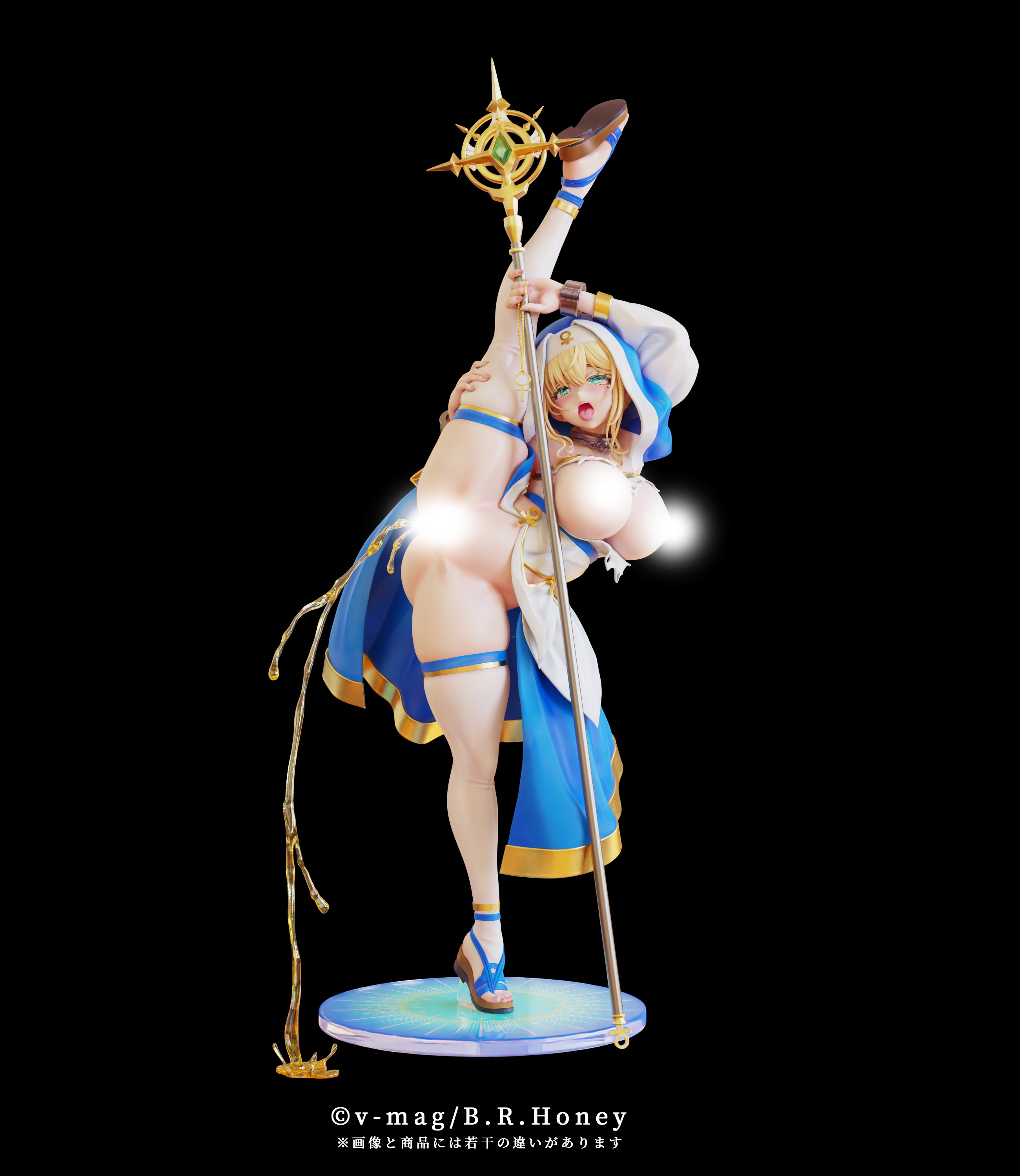 B.R.蜂蜜。聖女夏洛特 - 驅魔姿勢 1/6 比例人偶普通版
