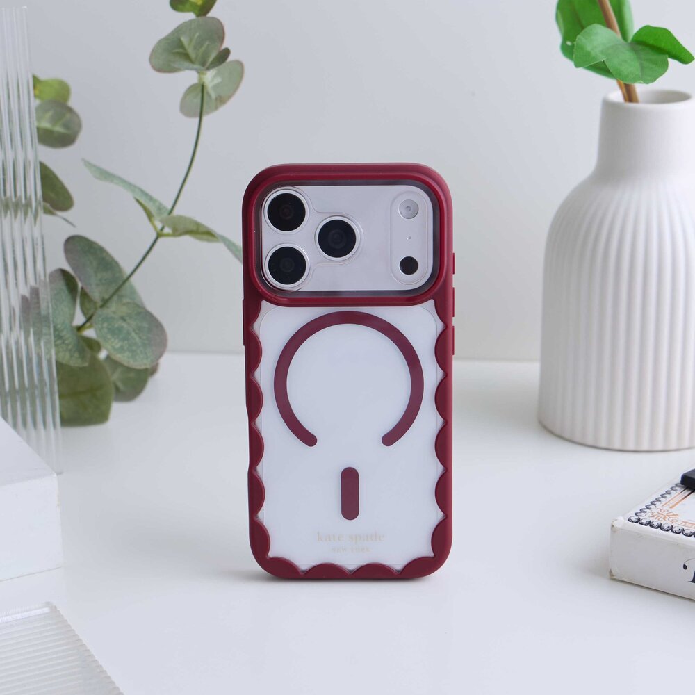 kate spade iPhone 18系列 精品磁吸防摔 手機殼 莓果波浪
