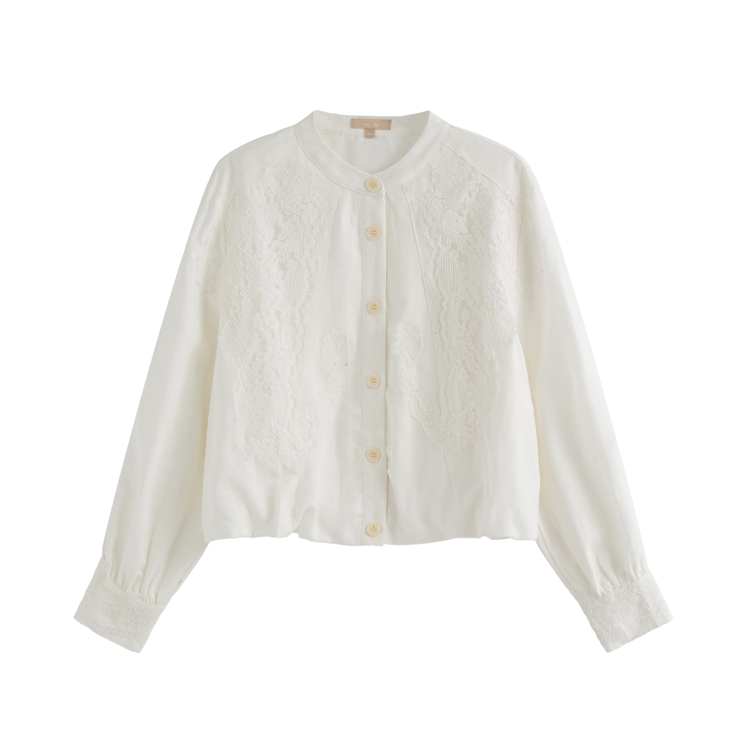 mi-tu Lace Crochet Jacket