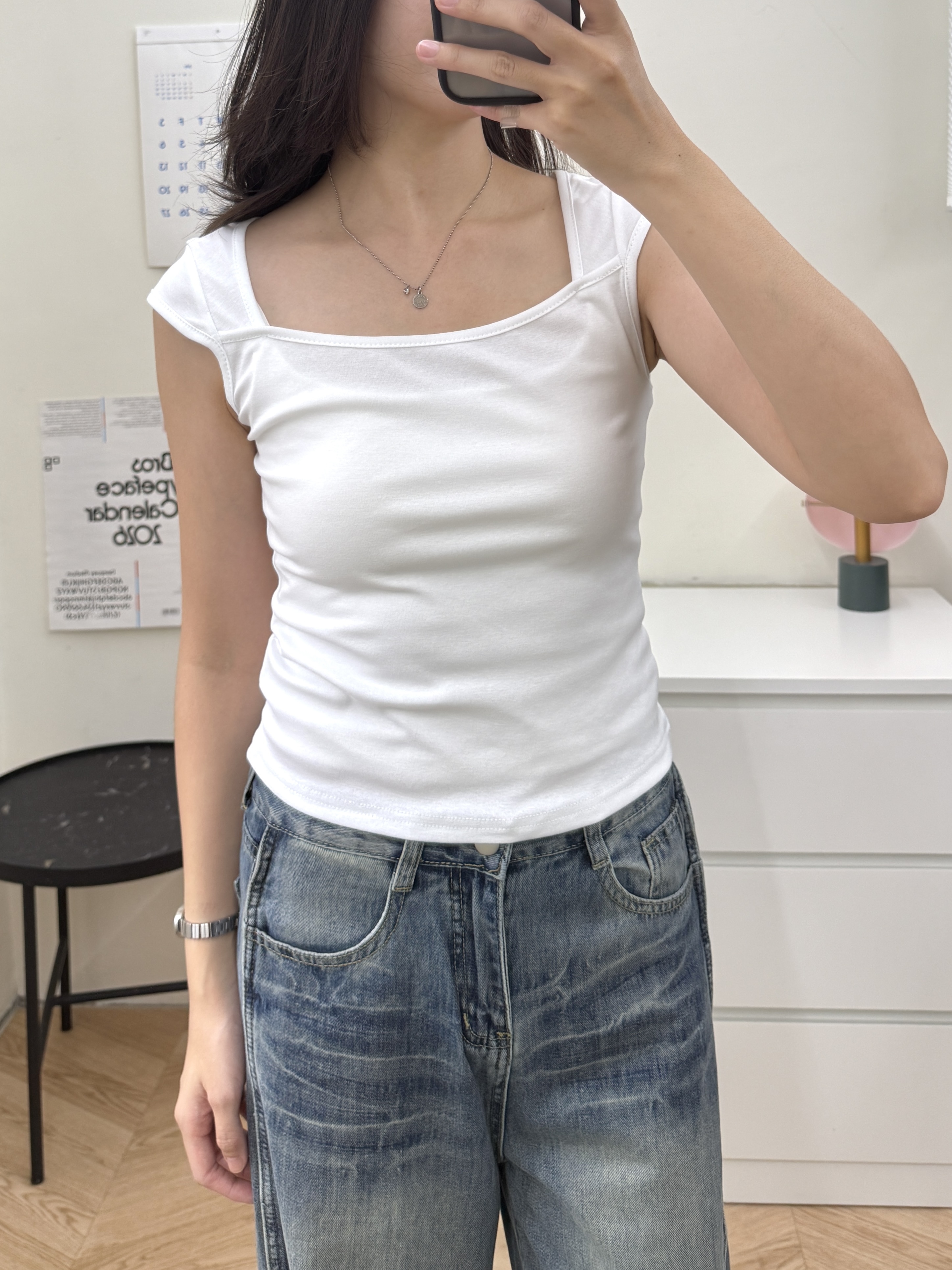 方領棉T*3色