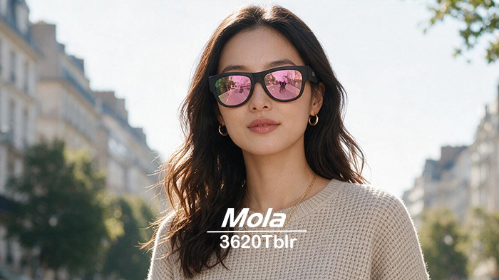 MOLA摩拉 3620Tblr 近視偏光太陽眼鏡套鏡|100%抗UV400 開車防眩光首選