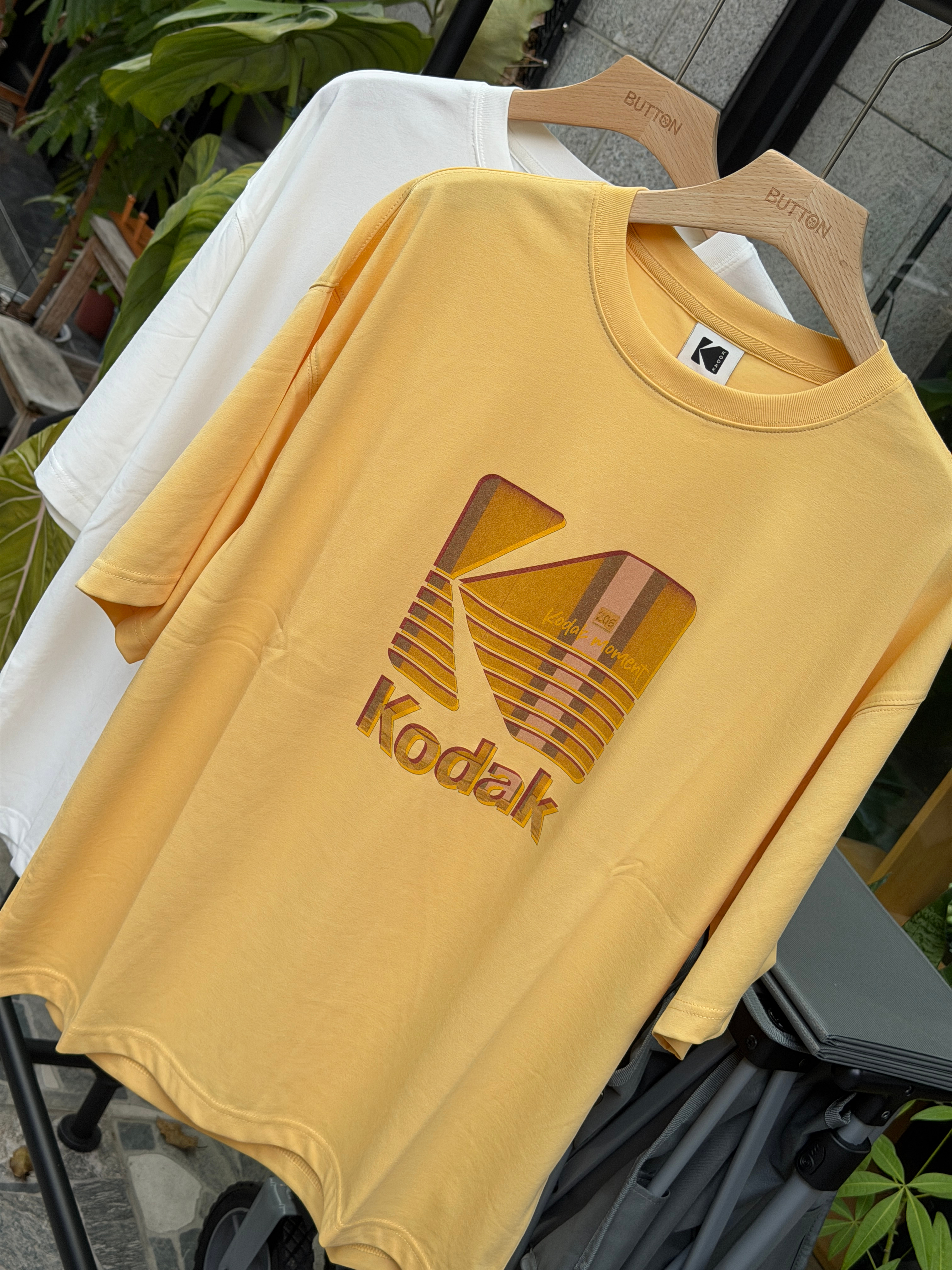 kodak 柯達 風景輪廓logo 短tee K6223XRS59