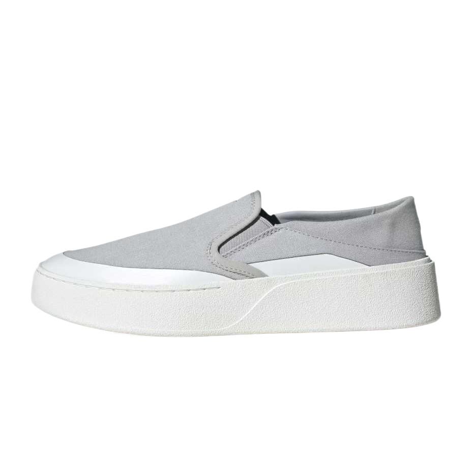 【代購】Adidas FOS LABCOURT LIGHT Fabric Low top Skateboard Shoes Unisex Light Gray JQ9811