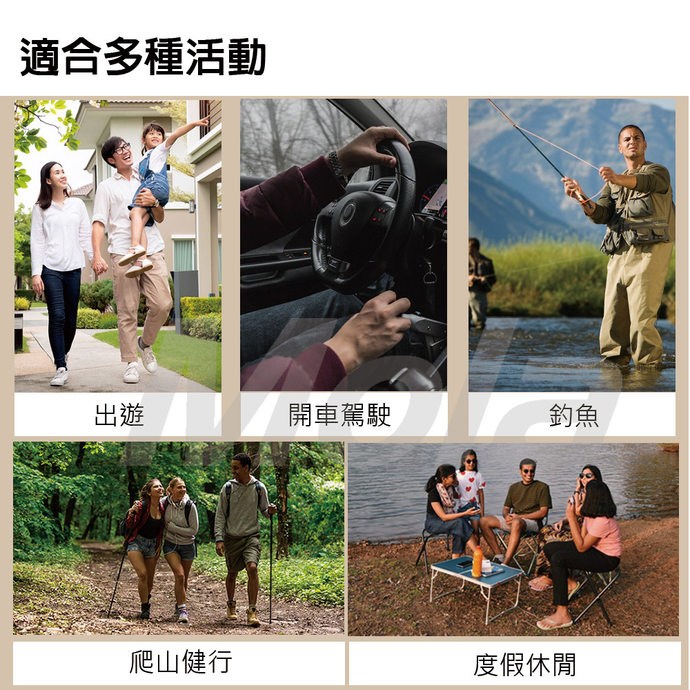 MOLA摩拉 3620Tblr 近視偏光太陽眼鏡套鏡|100%抗UV400 開車防眩光首選