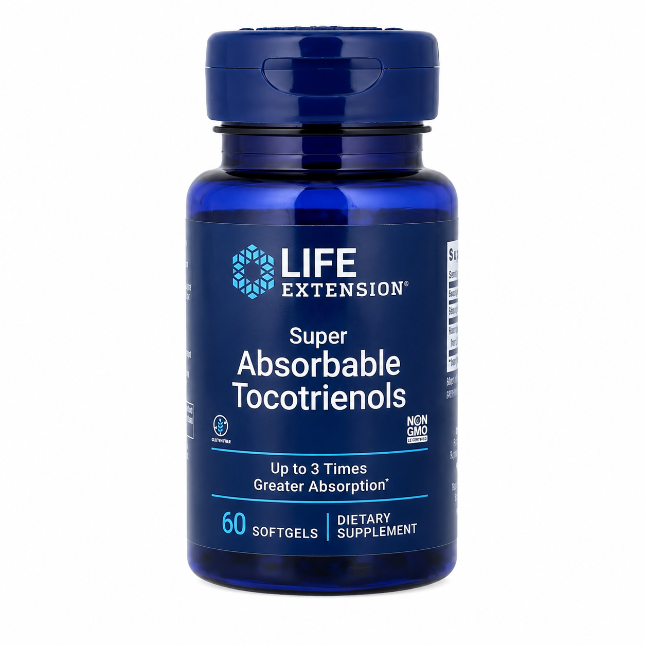 【iHerb】任兩件免運 Life Extension 超級吸收生育三烯酚 維生素E 60粒 軟膠囊