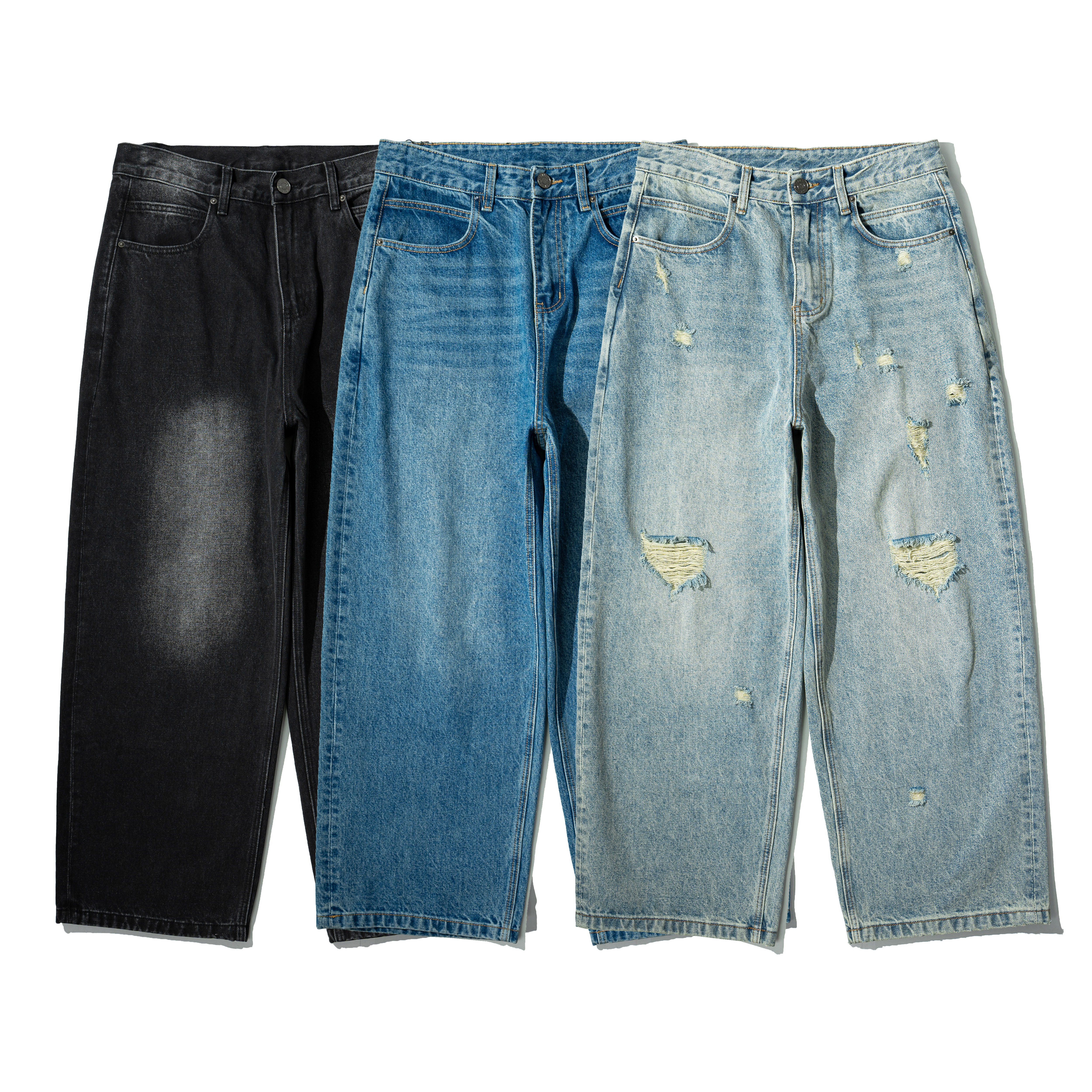 AGILITY Baggy Denim Jeans 寬鬆版型 牛仔長褲 [BA-908]
