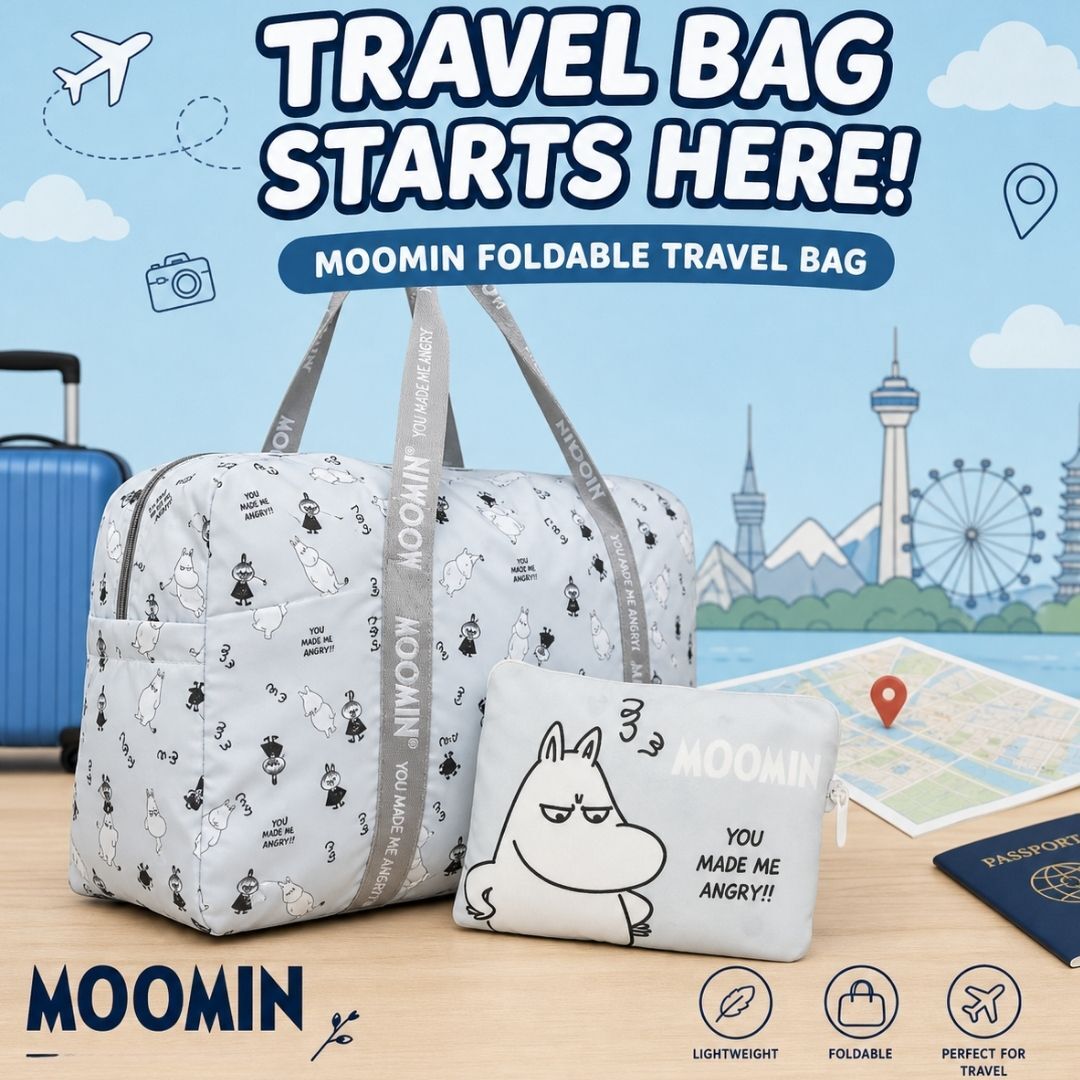 姆明一族 折疊式旅行袋 | 購物袋