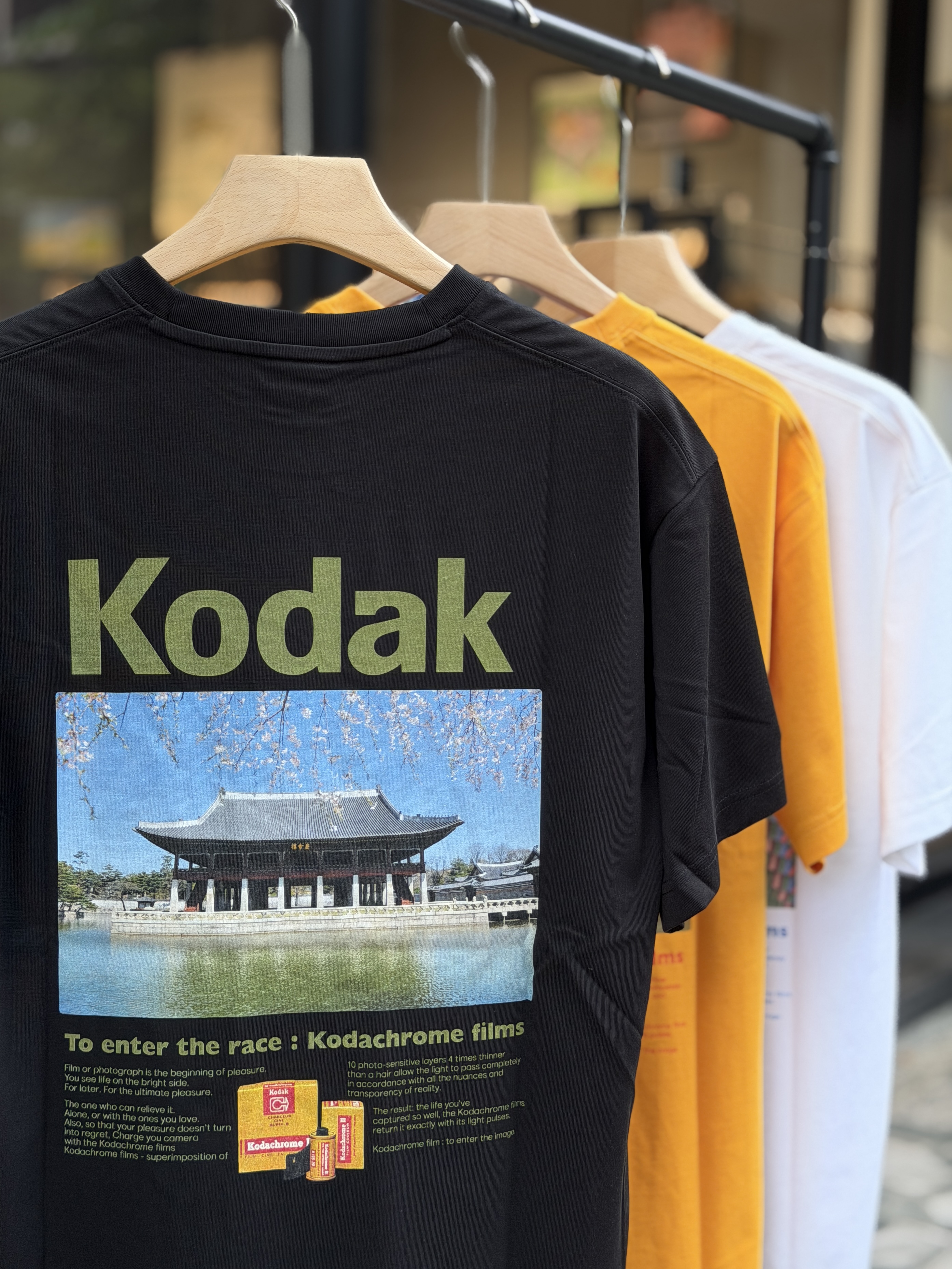 Kodak 柯達 韓國風景圖像 涼感 短tee K6223XRS90