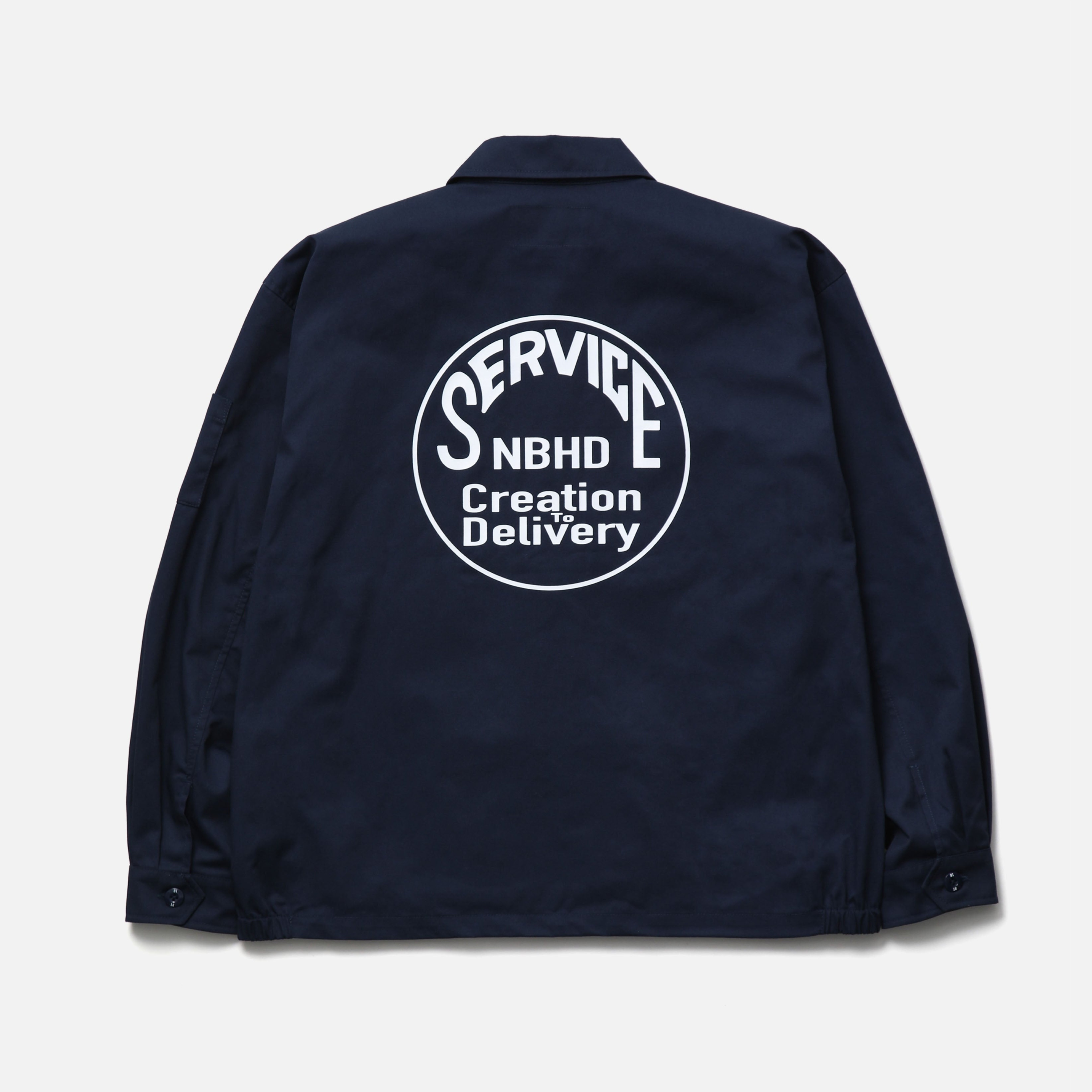 2026AW NEIGHBORHOOD ZIP WORK JACKET-2 背後LOGO 工作 外套 現貨 262TSNH-JKM03