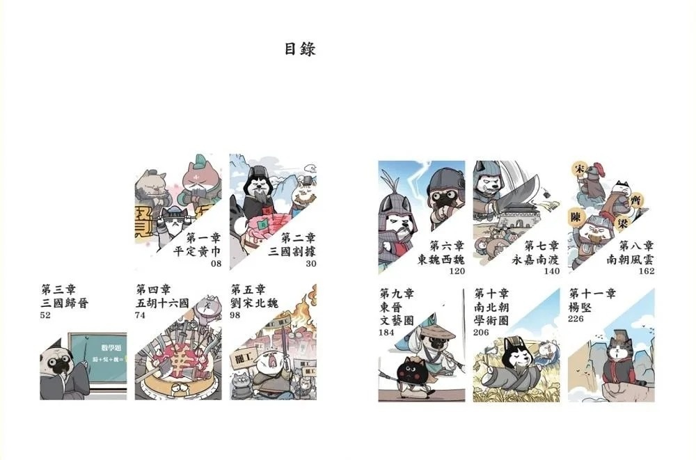 喵的！歷史哪有那麼難（3）：三國、魏晉到南北朝【吾皇巴扎黑的穿越劇場】