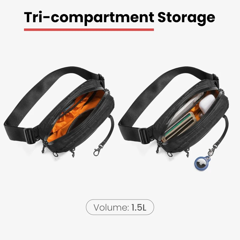 Tri-compartment Storage