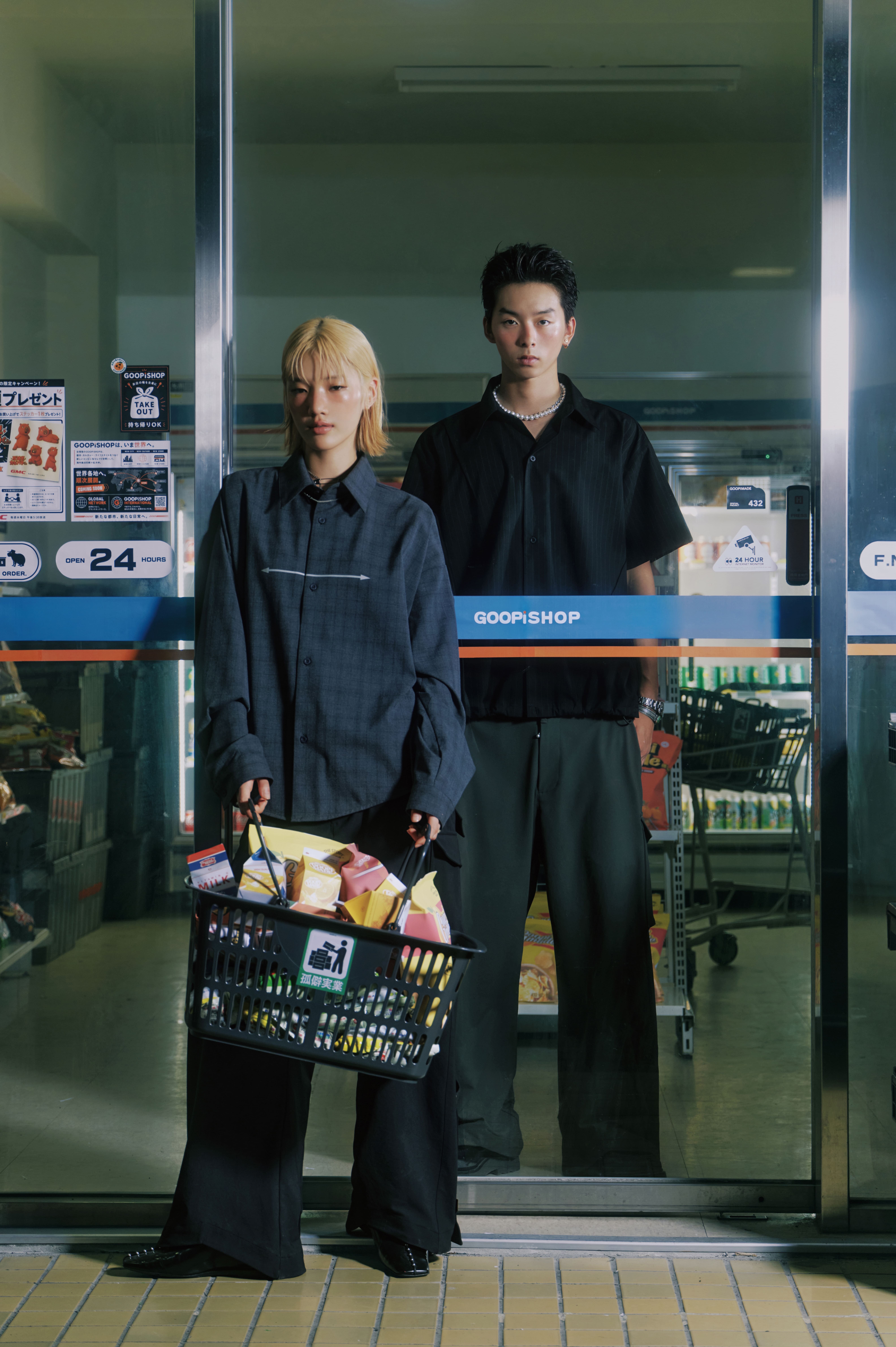 GOOPiMADE MN-S3 00:47 短版長袖襯衫 - Gray