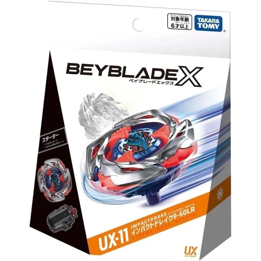 2026SS BEYBLADE X 戰鬥陀螺 UX-11 衝擊龍神 9-60LR 日版 正品 現貨
