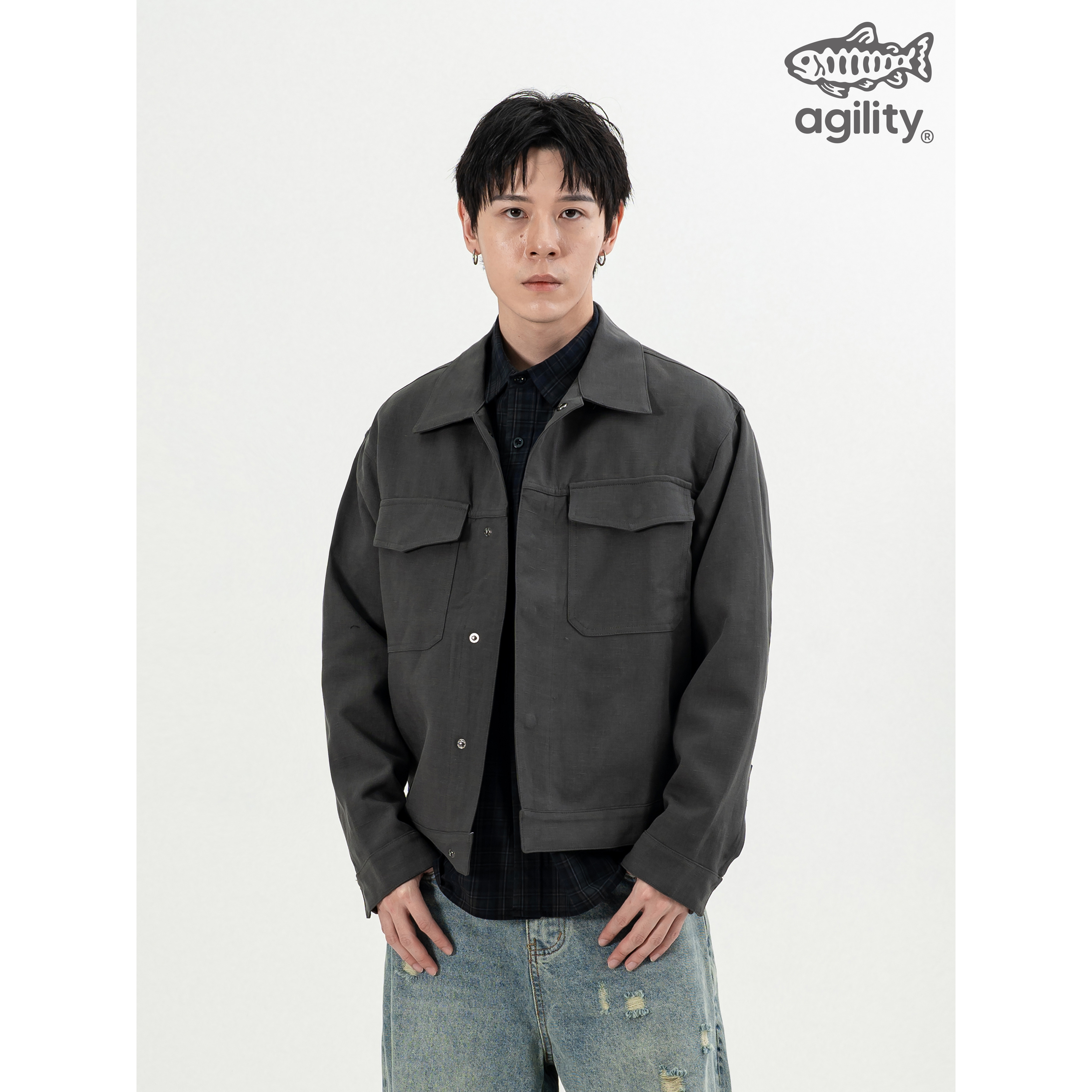 AGILITY Type 2 Washed Cotton Jacket 寬短 水洗棉外套 [BD-J2]