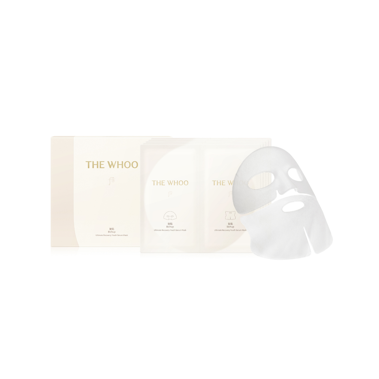 THE WHOO 秘貼 煥能修護面膜 5片