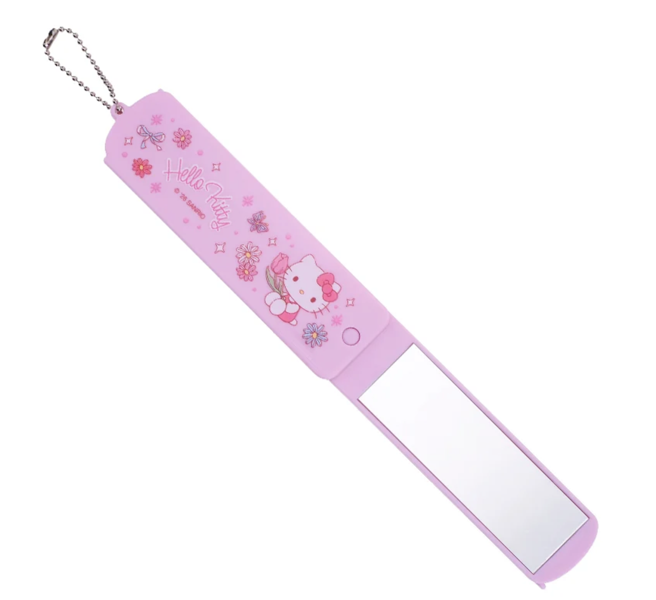Hello Kitty 塑膠鏡梳套裝 9-8355-4