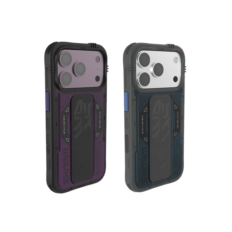 SKINARMA Phantom iPhone 18 系列磁吸防摔連手把支架手機殼 (附掛繩環)