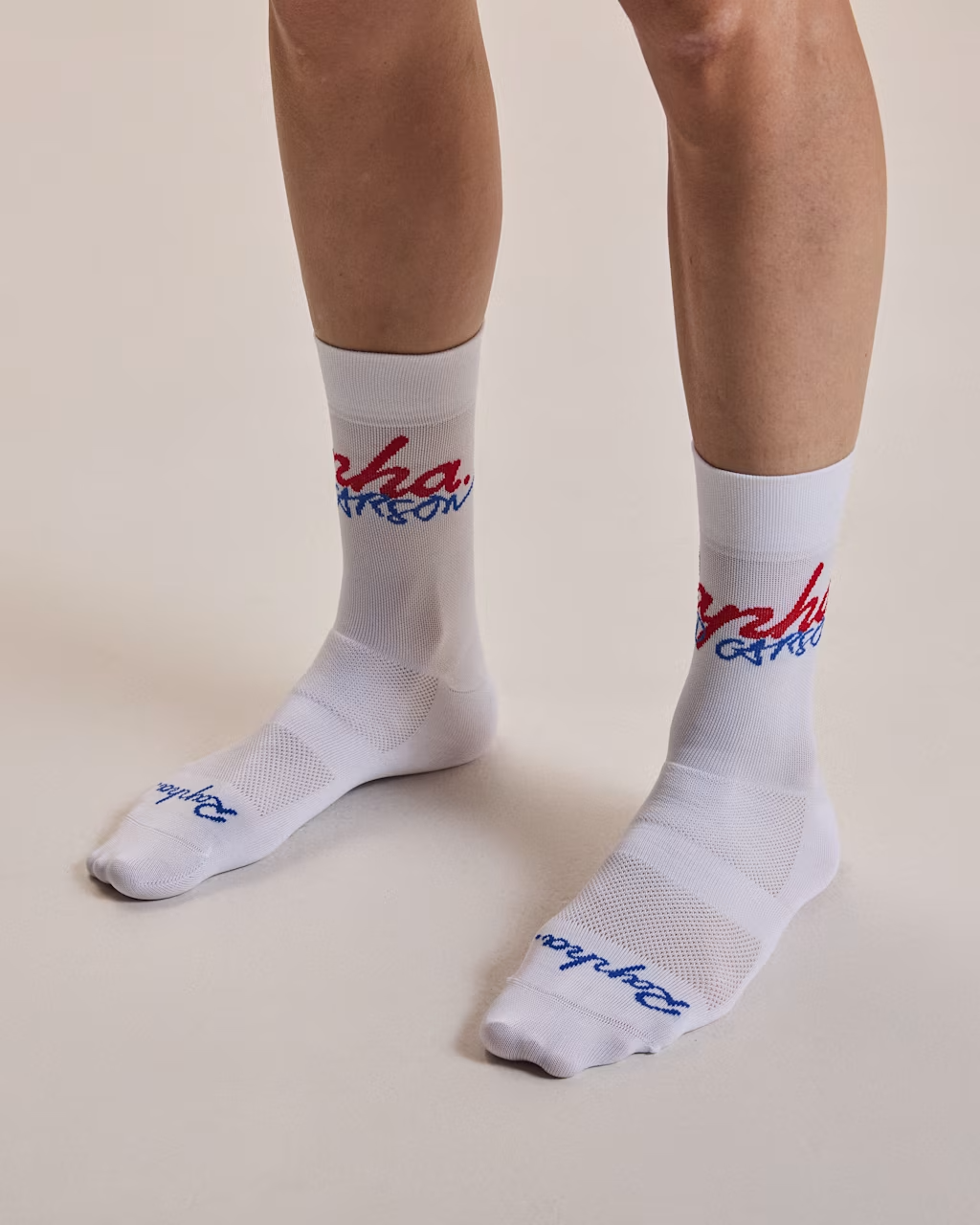 【Rapha】+David Carson聯名 單車襪 PRO TEAM CDO 白
