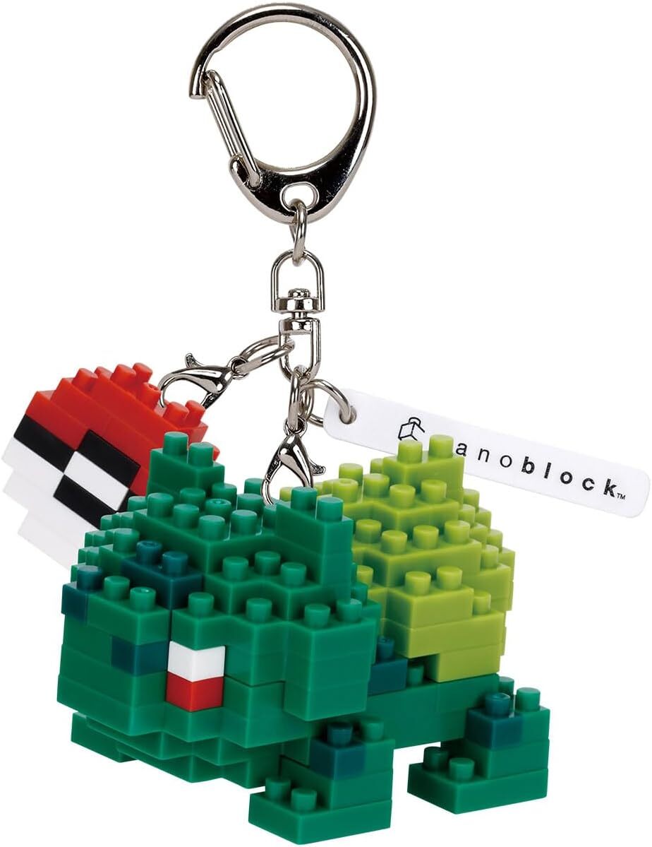 KAWADA Nanoblock 積木造型吊飾 NFG-39 精靈寶可夢 妙蛙種子