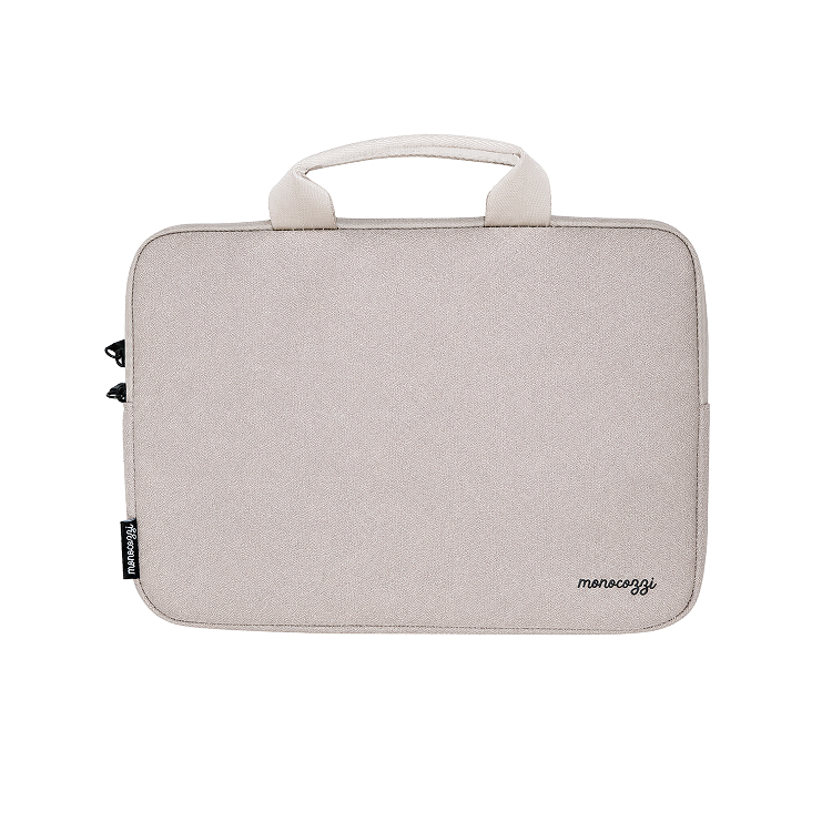 #SafeProtect | Shockproof Laptop Bag for  MacBook Neo, MacBook Air 13" & MacBook Pro 14" - Sand