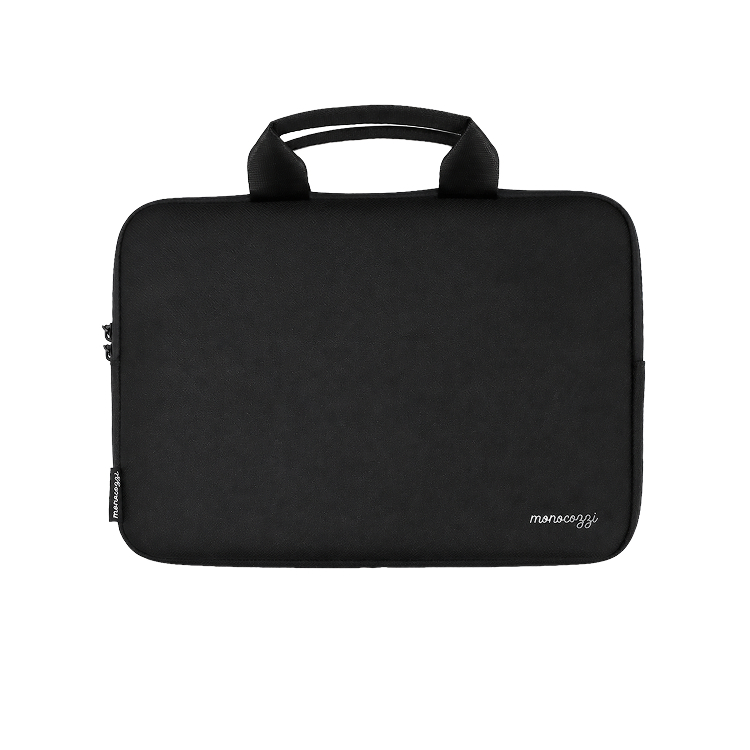 #SafeProtect | Shockproof Laptop Bag for  MacBook Neo, MacBook Air 13" & MacBook Pro 14" - Black