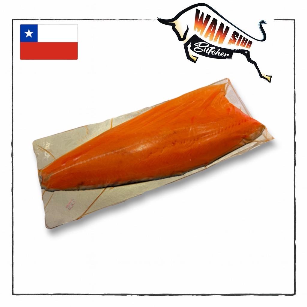 【勁平】智利原邊急凍帶皮三文魚柳約 1-1.2kg