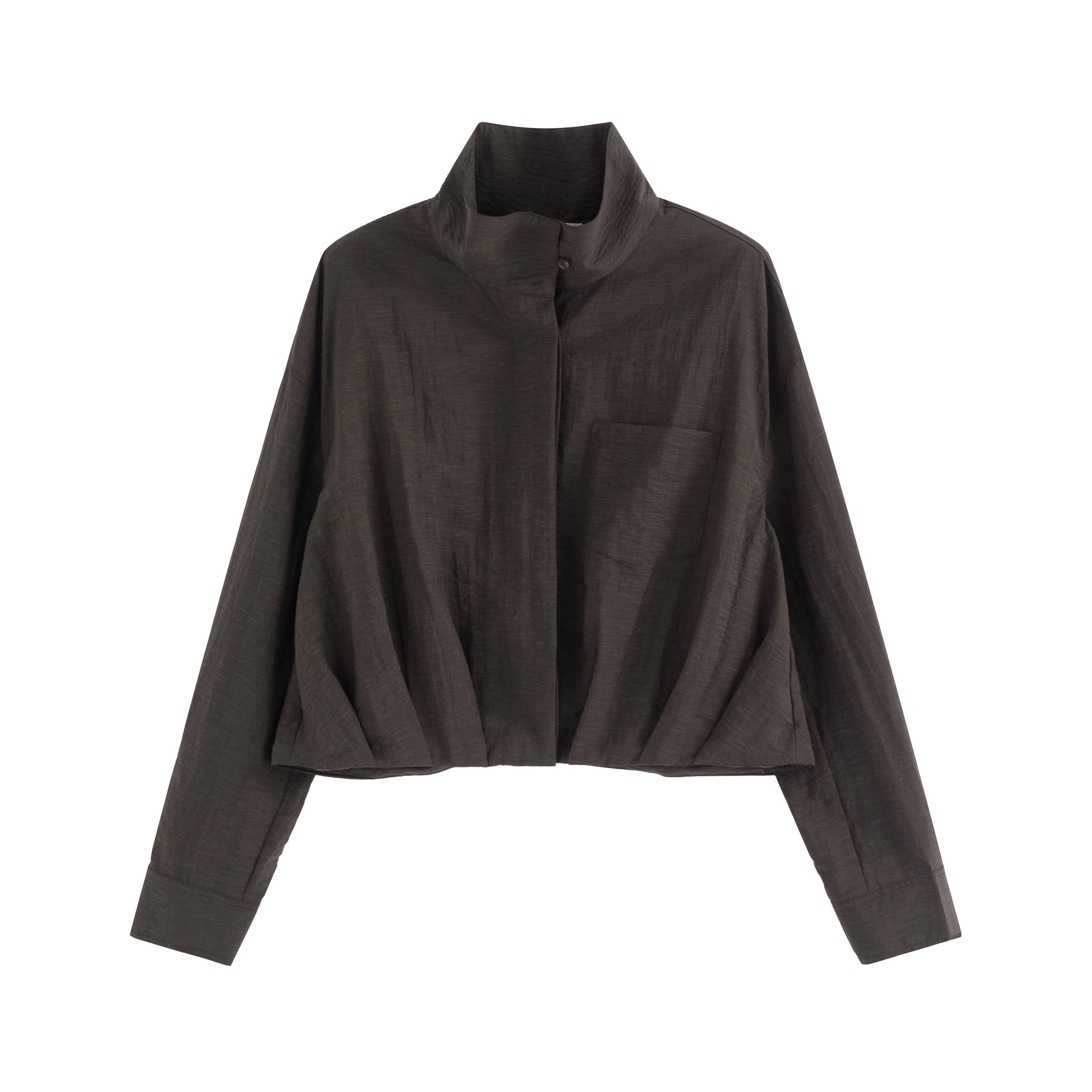 mi-tu Casual Stand-Collar Jacket