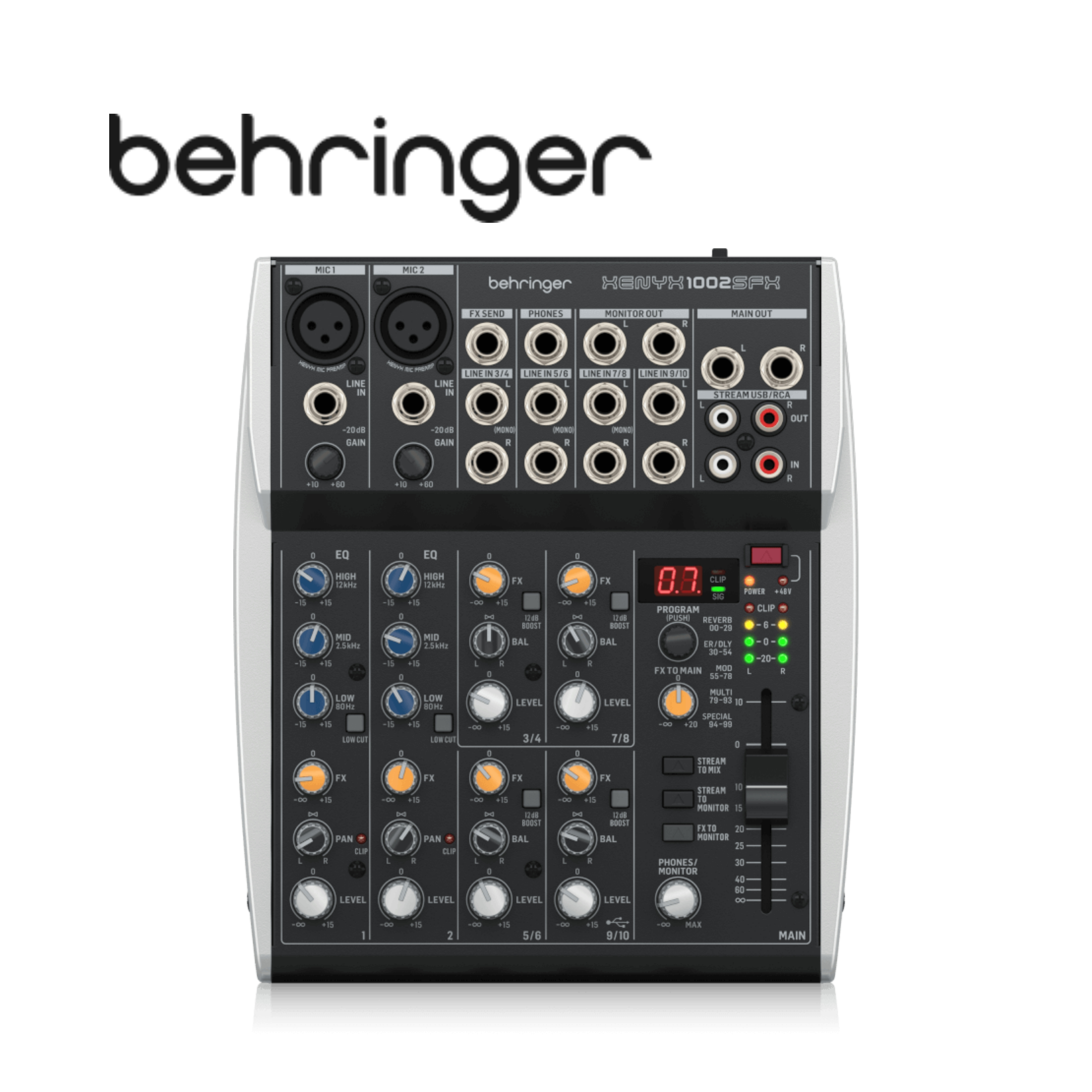 Behringer XENYX 1002SFX Mixer 混音器