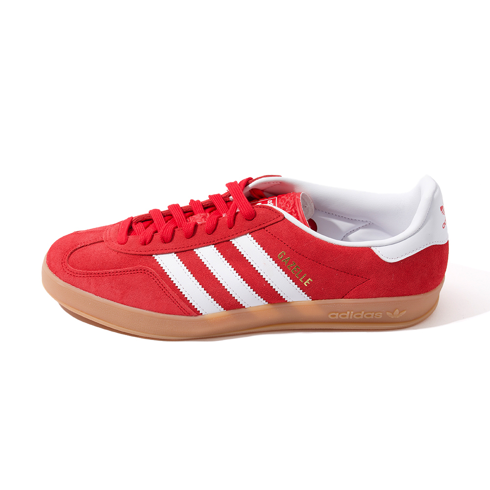Adidas Gazelle Indoor 男鞋 女鞋 紅色 運動 德訓鞋 復古 中性 麂皮 舒適 休閒鞋 JI2063