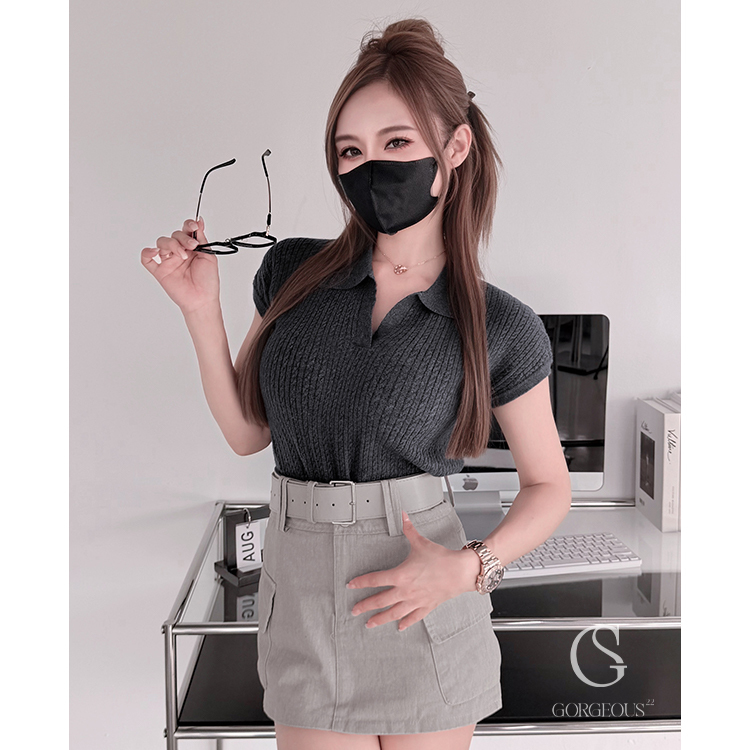 G2052 「麻花翻領POLO衣」