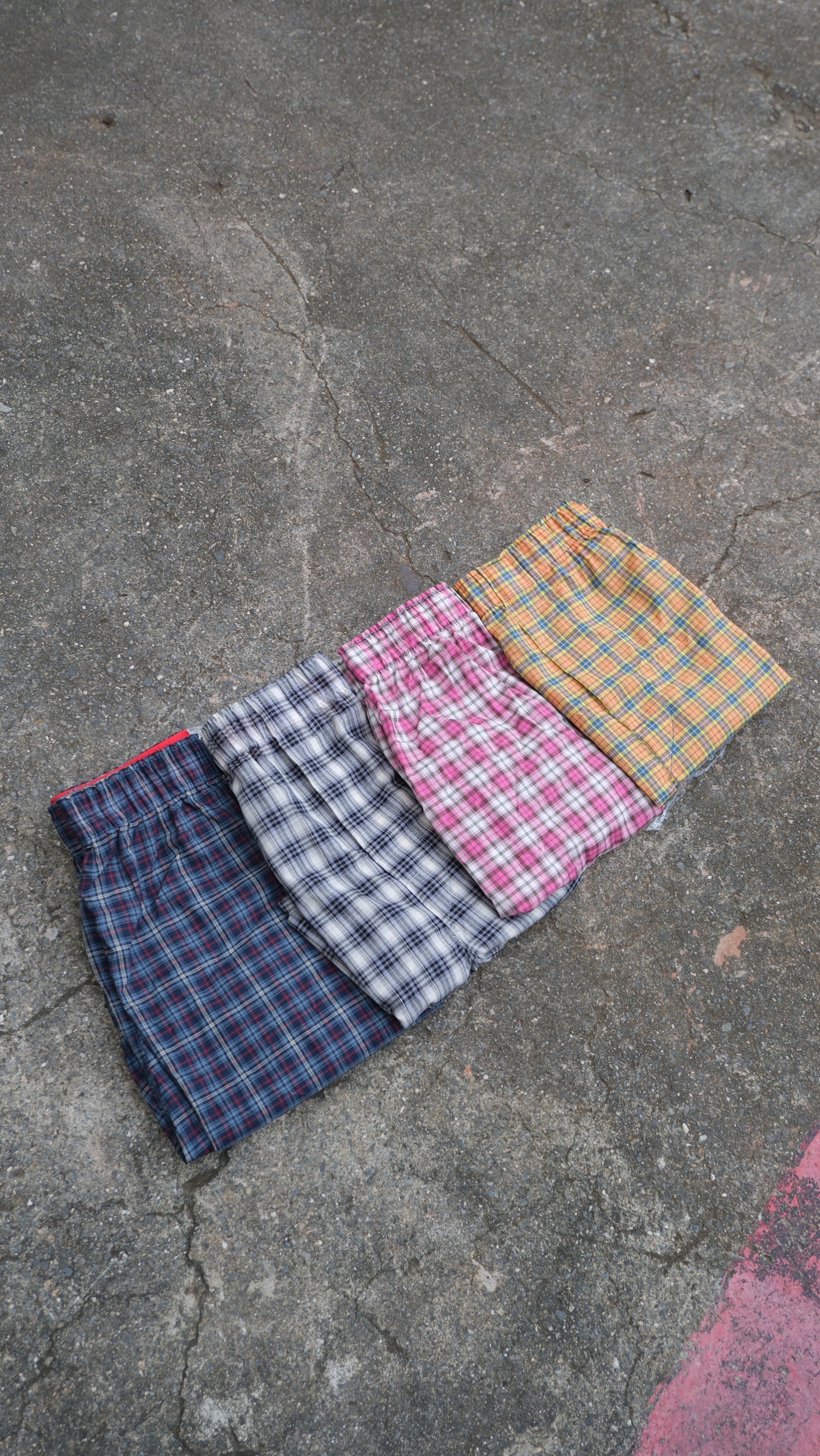 Supreme Hanes Plaid boxers 4pack 26FW 新款格紋內褲 四件組 SUP-FW26-020