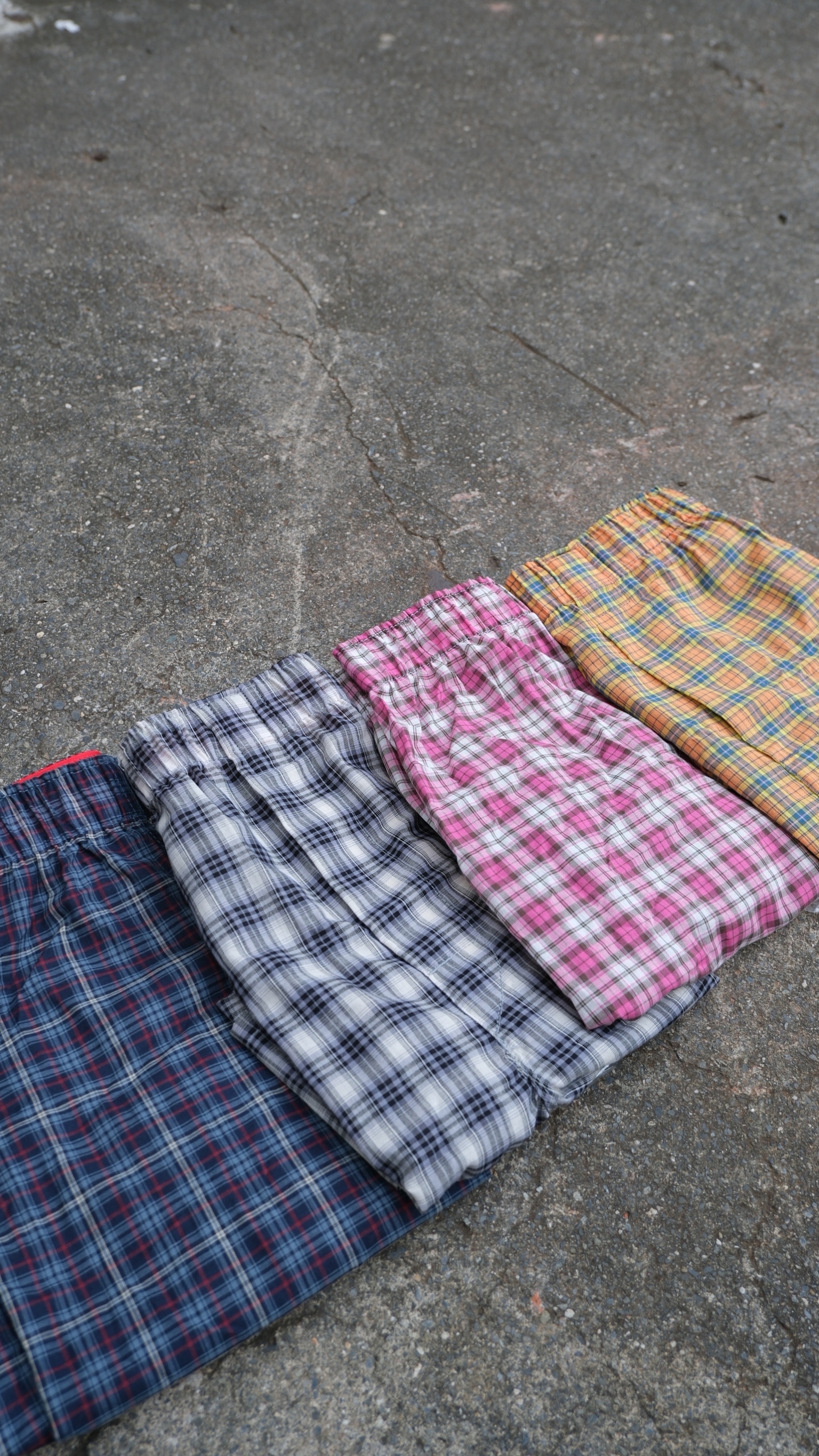 Supreme Hanes Plaid boxers 4pack 26FW 新款格紋內褲 四件組 SUP-FW26-020