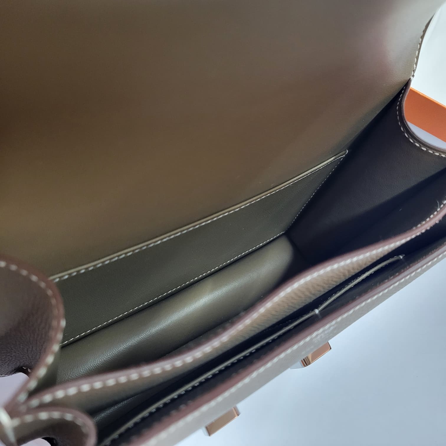 HERMES MINI CONSTANCE ETOUPE CK 大象灰 銀扣