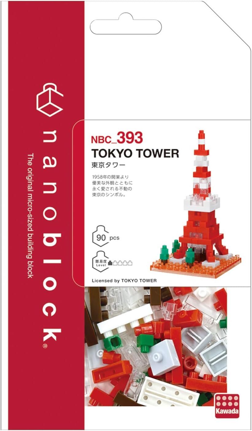 Nanoblock 迷你積木 NBC_393 東京鐵塔