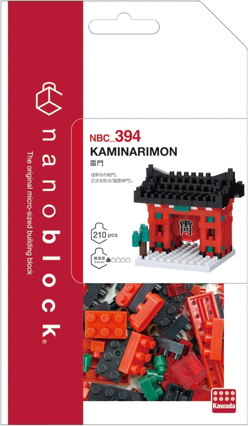 Nanoblock 迷你積木 NBC_394 雷門