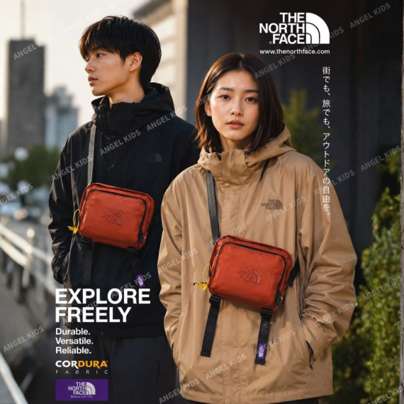 包郵優惠 TNF Purple Label 橙色機能斜孭袋 @2608