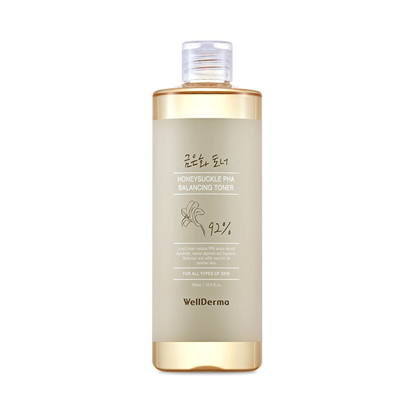 WellDerma 金銀花PHA平衡爽膚水 (500ml) (EXP:2027.08)