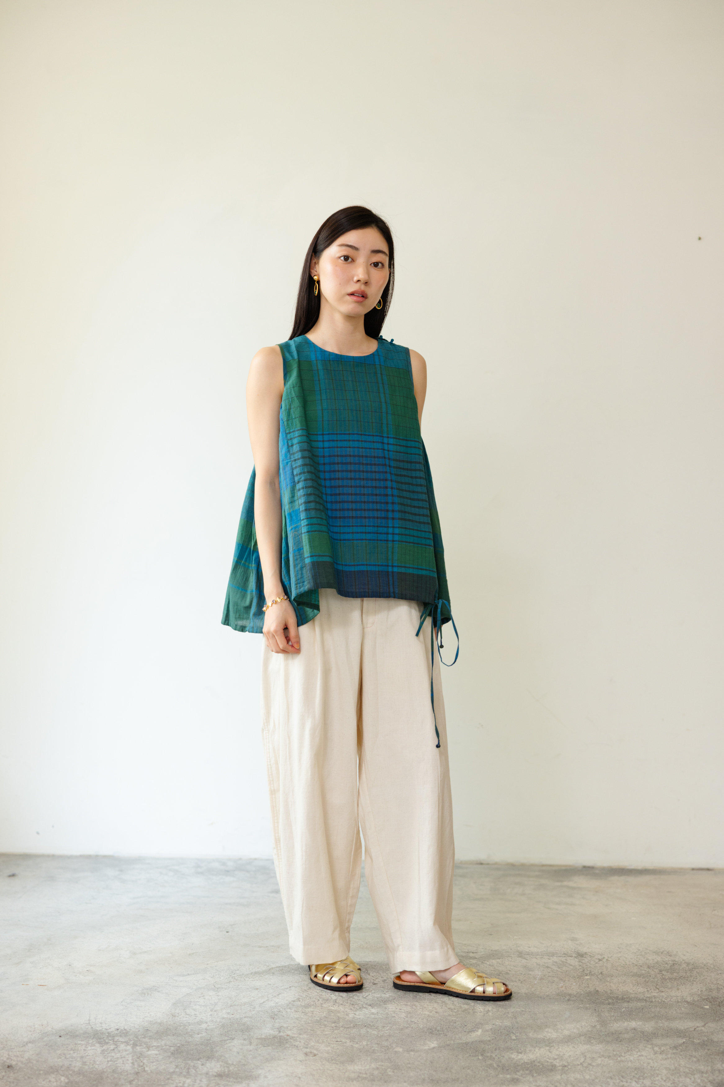 【Kilchu】Ink weave cami Top