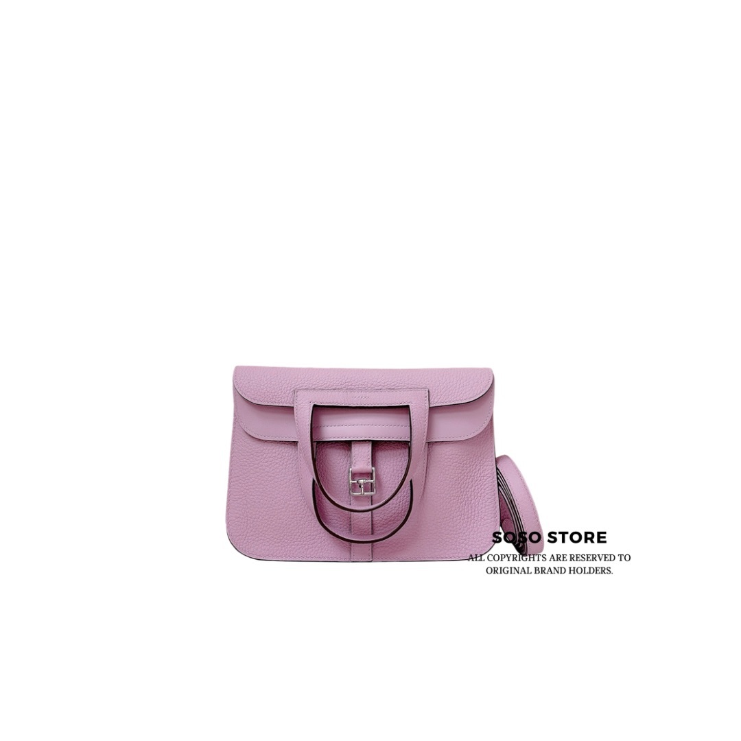 Hermes Halzan 25 - Mauve Sylvestre / SHW