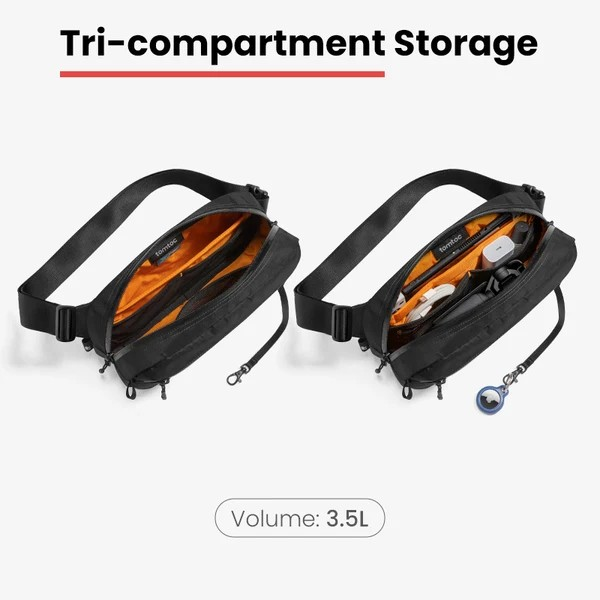 Tri-compartment Storage