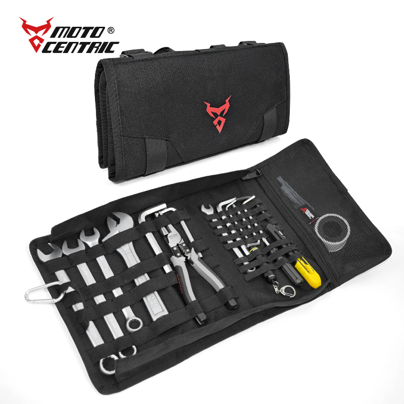 【Moto Centric】騎士多功能卷折式隨車修車工具收納包 MC-0130-D