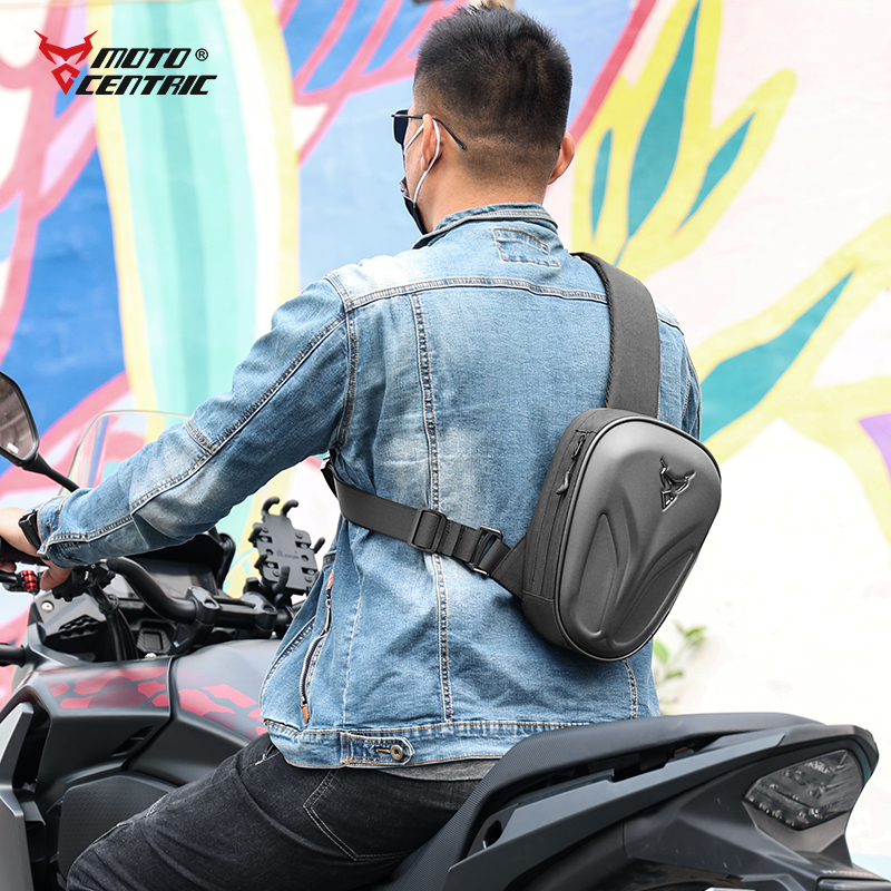【Moto Centric】 騎士硬殼防潑水機能單肩包/斜跨包 MC-0132-D