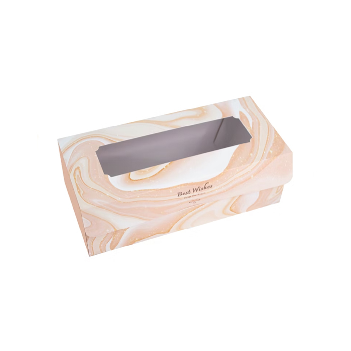 開窗點心盒(大) 星辰祝福 10入/包 22.5x9.5x8cm【3-2928507】