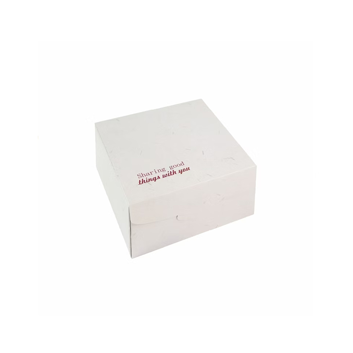 英式點心盒(中) 梅粼紙紋 10入/包 11.3x11.7x8cm【3-2912301】
